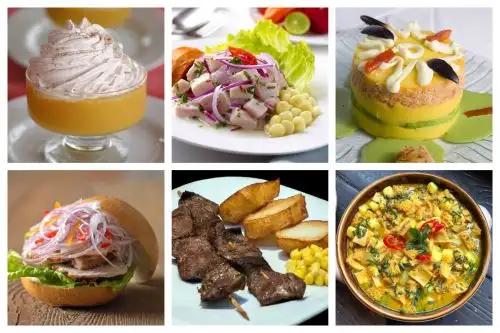 Chef Gloria Hinostroza destacó los ingredientes peruanos más representativos de nuestra gastronomía. La guía oficial de turismo de la MML, Beatriz Bolaños, explicó la historia de algunos platos originados durante la colonia o incluso en tiempos prehispánicos. Foto: Difusión
