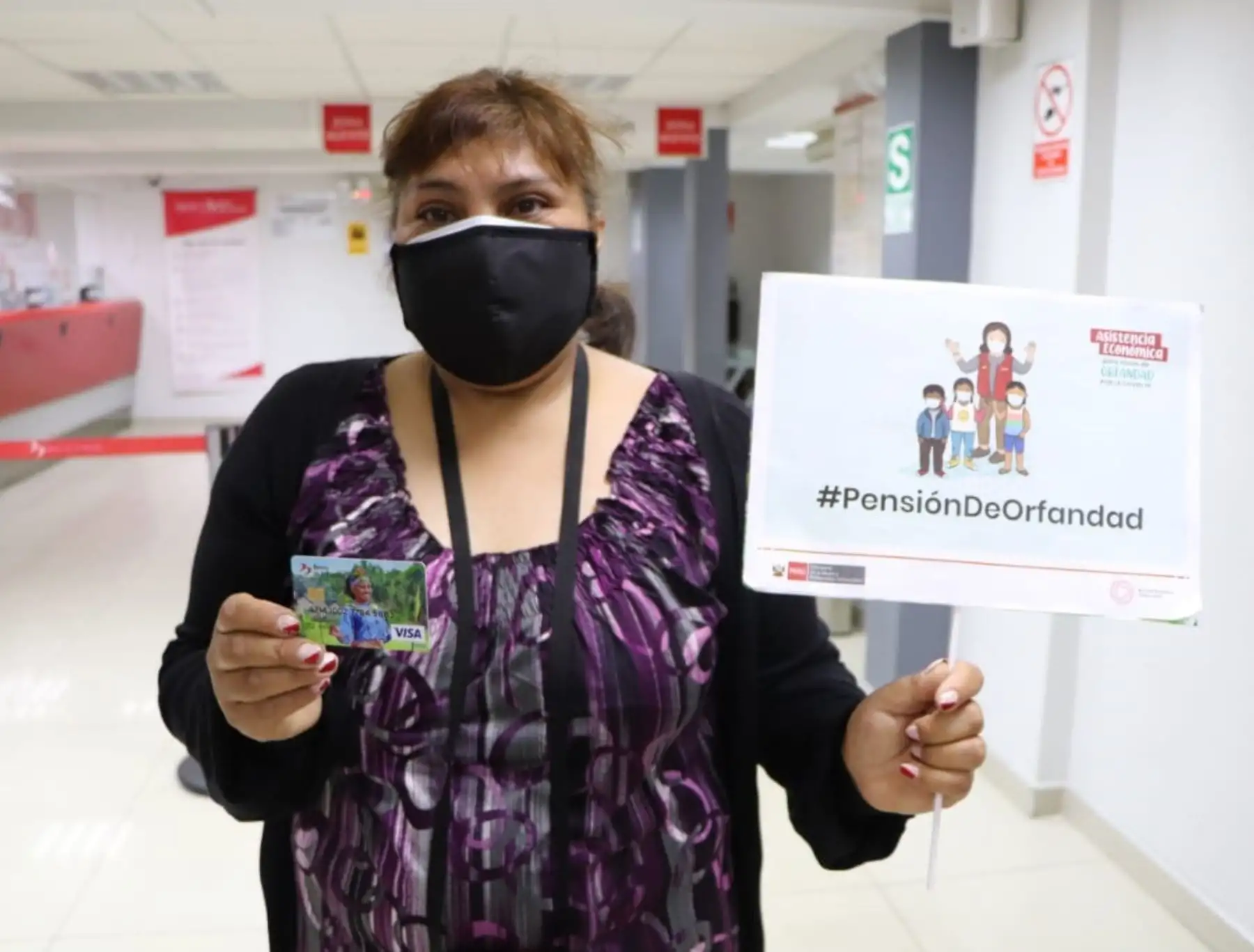 Ministerio de la Mujer supervisó el inicio del pago de la pensión de orfandad en Junín. En esta región 216 menores acceden a este beneficio.