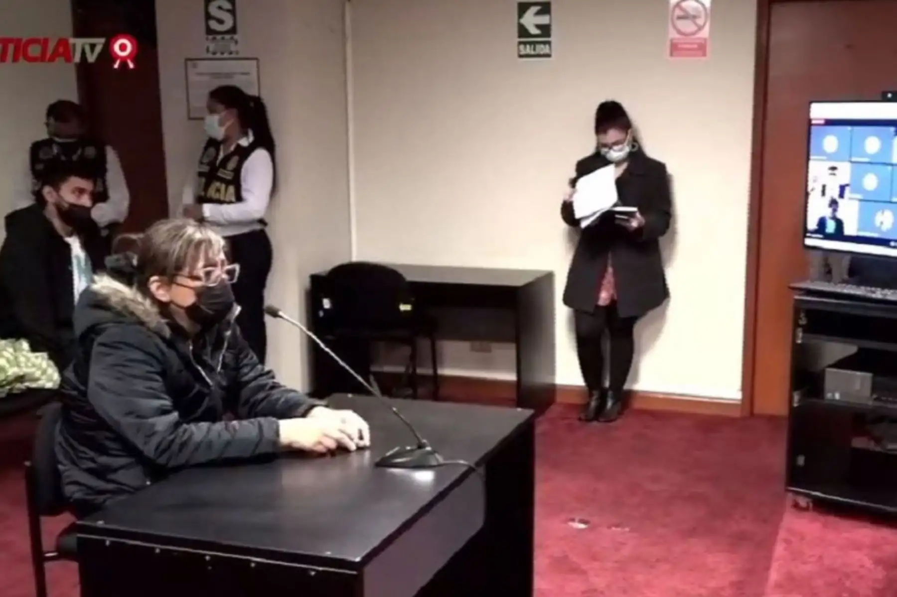 Poder Judicial realiza control de identidad a involucrados en cobro por camas UCI