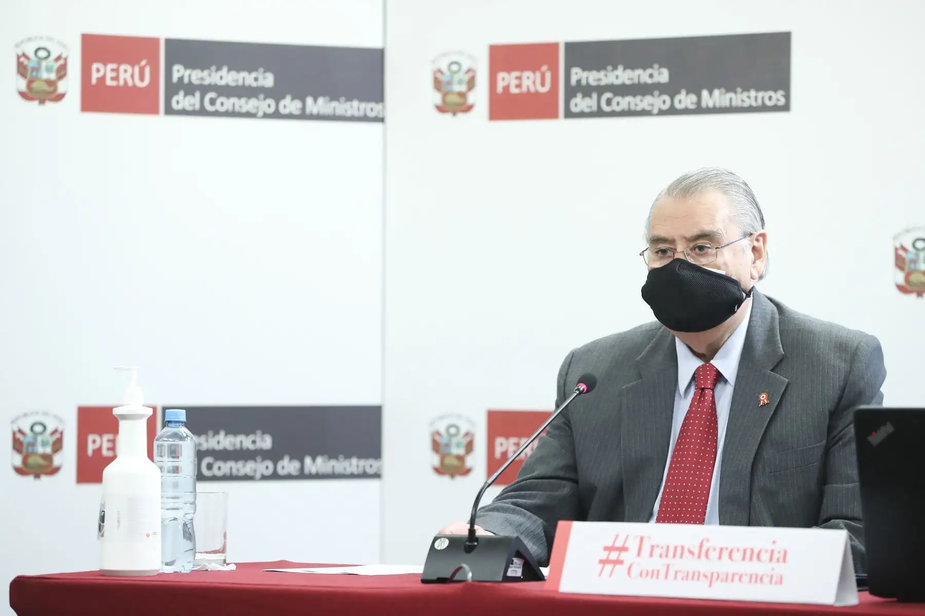Ministro de Relaciones Exteriores, Allan Wagner, brinda conferencia de prensa sobre el balance de su gestión. Foto: ANDINA/PCM