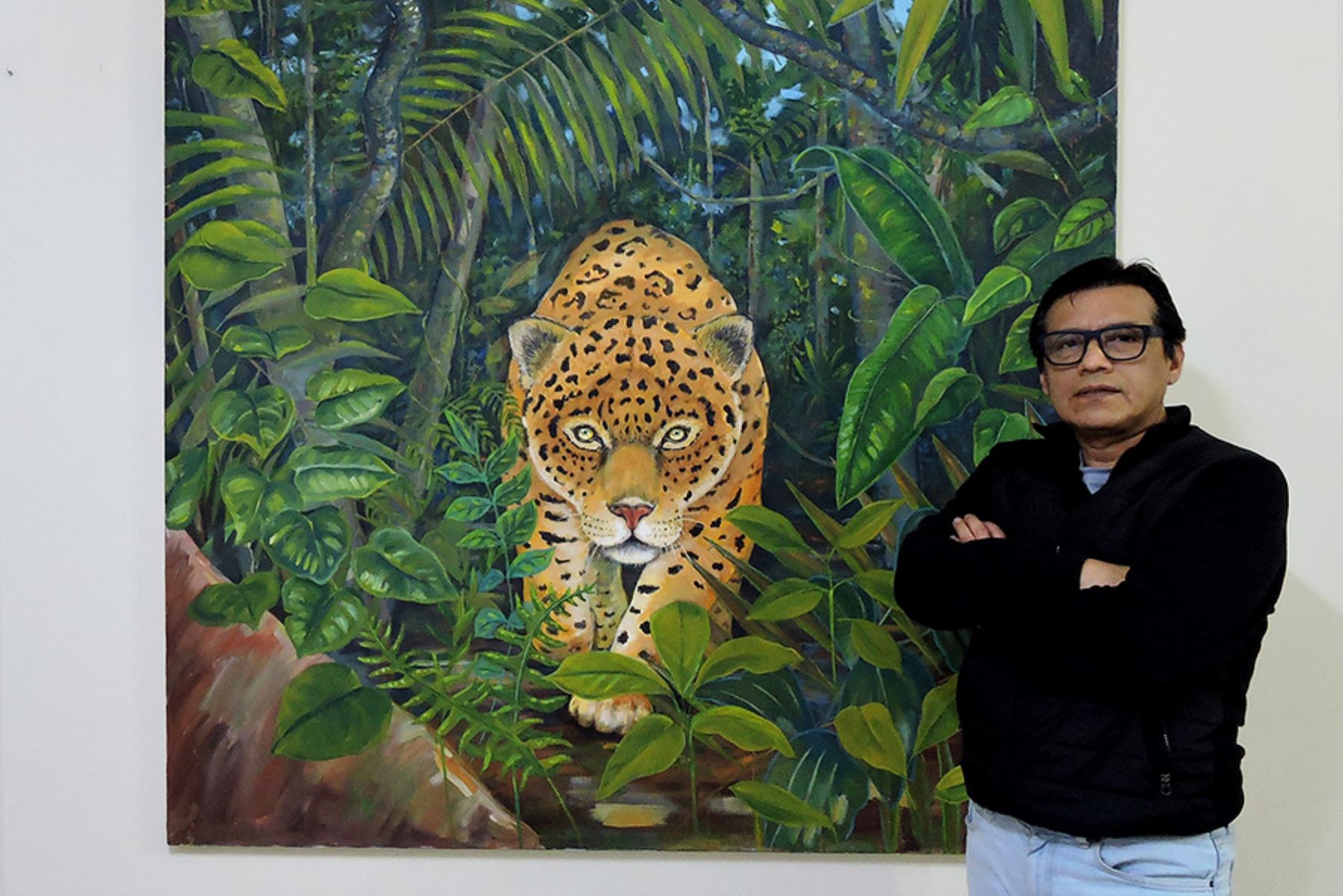 Oscar Vilca Pinares es ilustrador de la fauna peruana, su arte está al servicio de la ciencia, afirma, y ANDINA/Cortesía