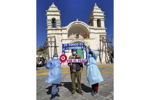 Llegó el turno de las personas de 50 años a más en la provincia de Arequipa, donde este fin de semana se desarrollará la primera vacunatón. Foto: ANDINA/Difusión