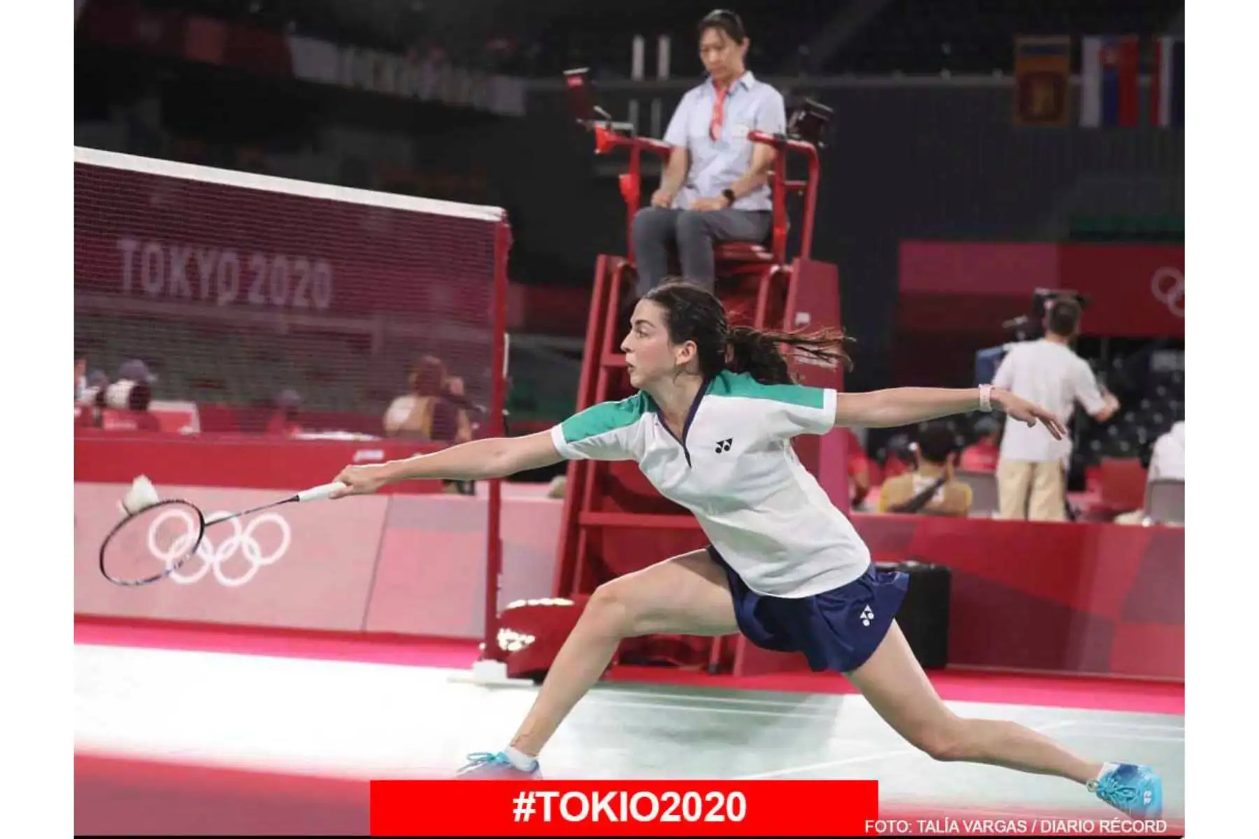 Daniela Macías debutó en los Juegos Olímpicos contra la tailandesa Ongbamrungphan, quien ganó 2-0.
 La peruana Daniela Macias obtuvo14 tuvo pasajes de muy bien juego, en el especial, en el inicio del segundo set.
Foto: Comité Olímpico Peruano