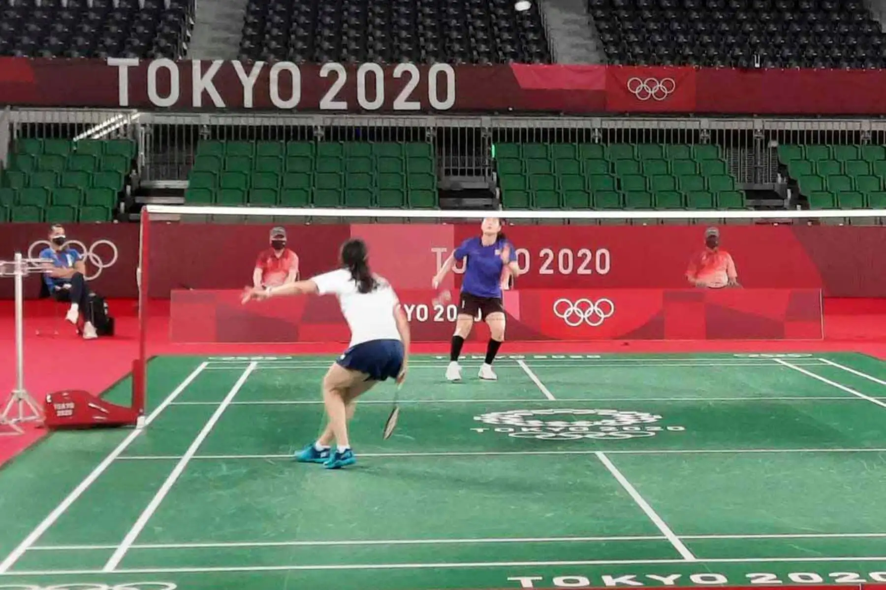Daniela Macías debutó en los Juegos Olímpicos contra la tailandesa Ongbamrungphan, quien ganó 2-0.
 La peruana Daniela Macias obtuvo14 tuvo pasajes de muy bien juego, en el especial, en el inicio del segundo set.
Foto: Comité Olímpico Peruano