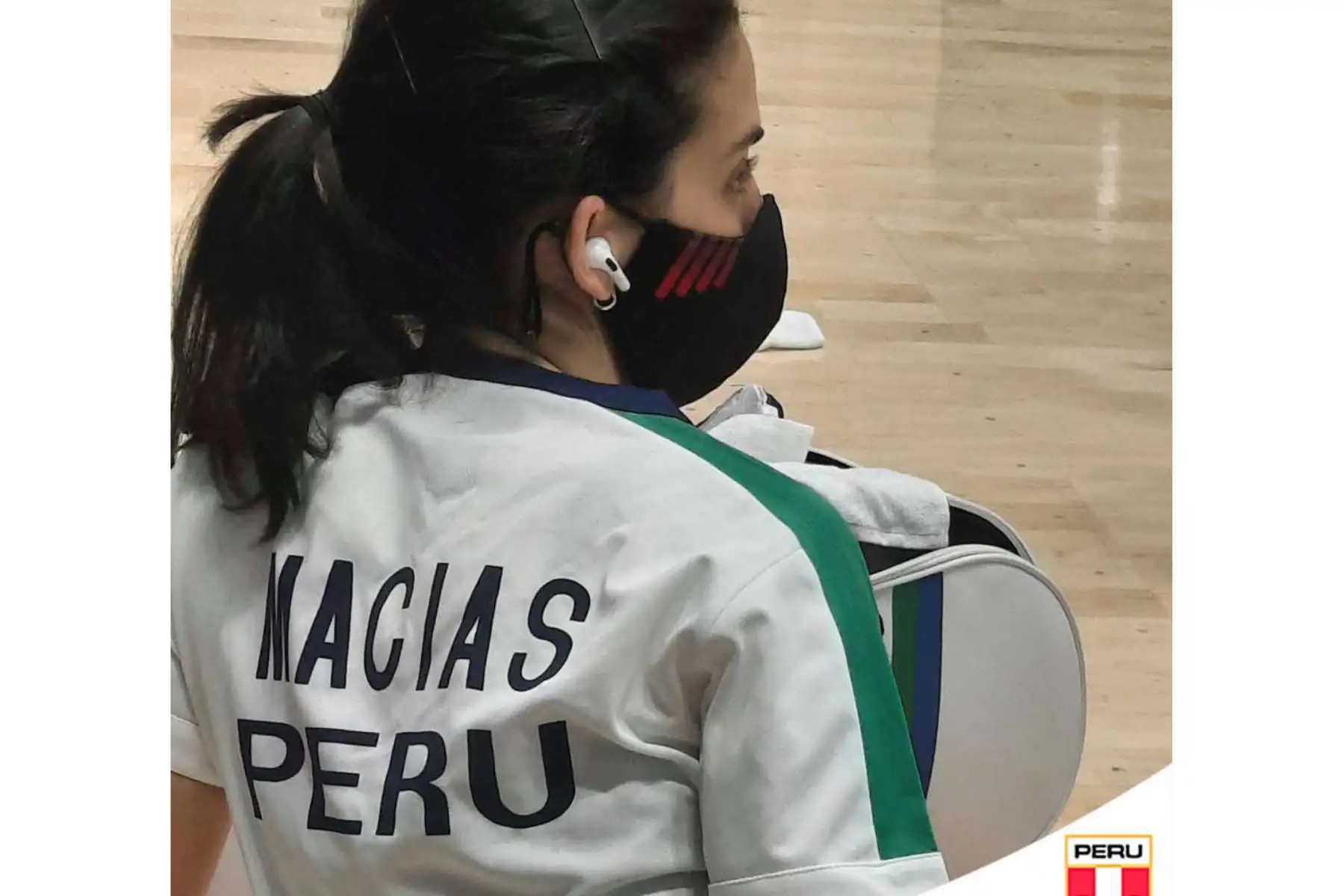 Daniela Macías debutó en los Juegos Olímpicos contra la tailandesa Ongbamrungphan, quien ganó 2-0.
 La peruana Daniela Macias obtuvo14 tuvo pasajes de muy bien juego, en el especial, en el inicio del segundo set.
Foto: Comité Olímpico Peruano