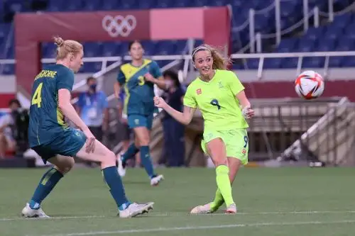 Suecia se metió a los cuartos de final en el fútbol femenino olímpico.