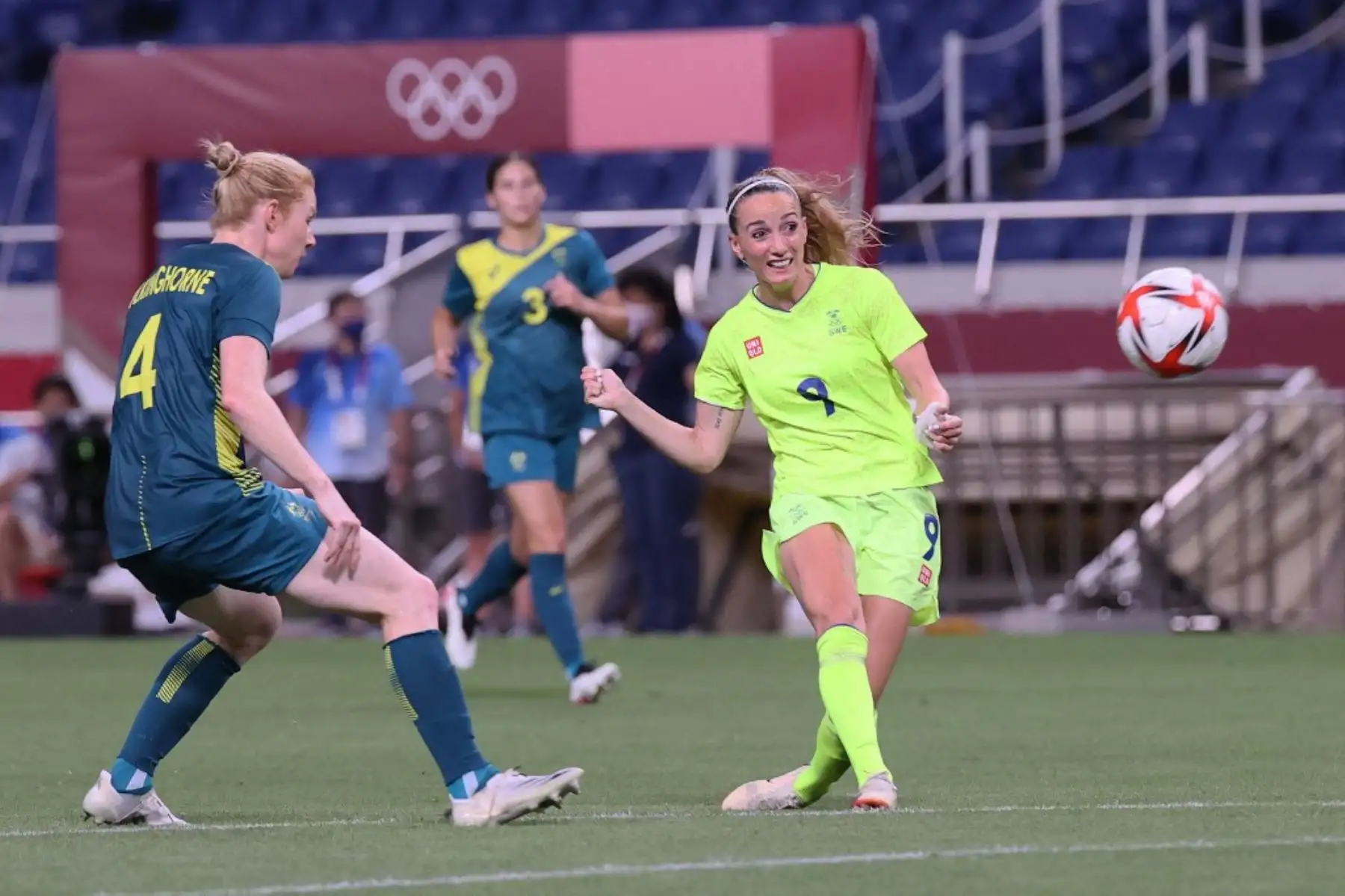 Suecia se metió a los cuartos de final en el fútbol femenino olímpico.