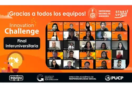 Amautec”, ocupó el primer puesto en la Final Interuniversitaria del Innovation Challenge 2021, programa formativo de emprendimiento e innovación en el que compitieron con otras universidades públicas y privadas del país