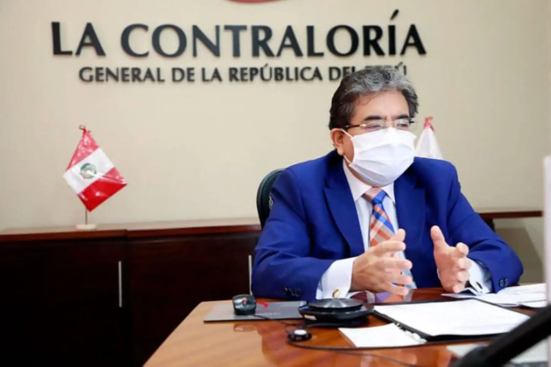 Nelson Shack, contralor general de la República. ANDINA/Difusión