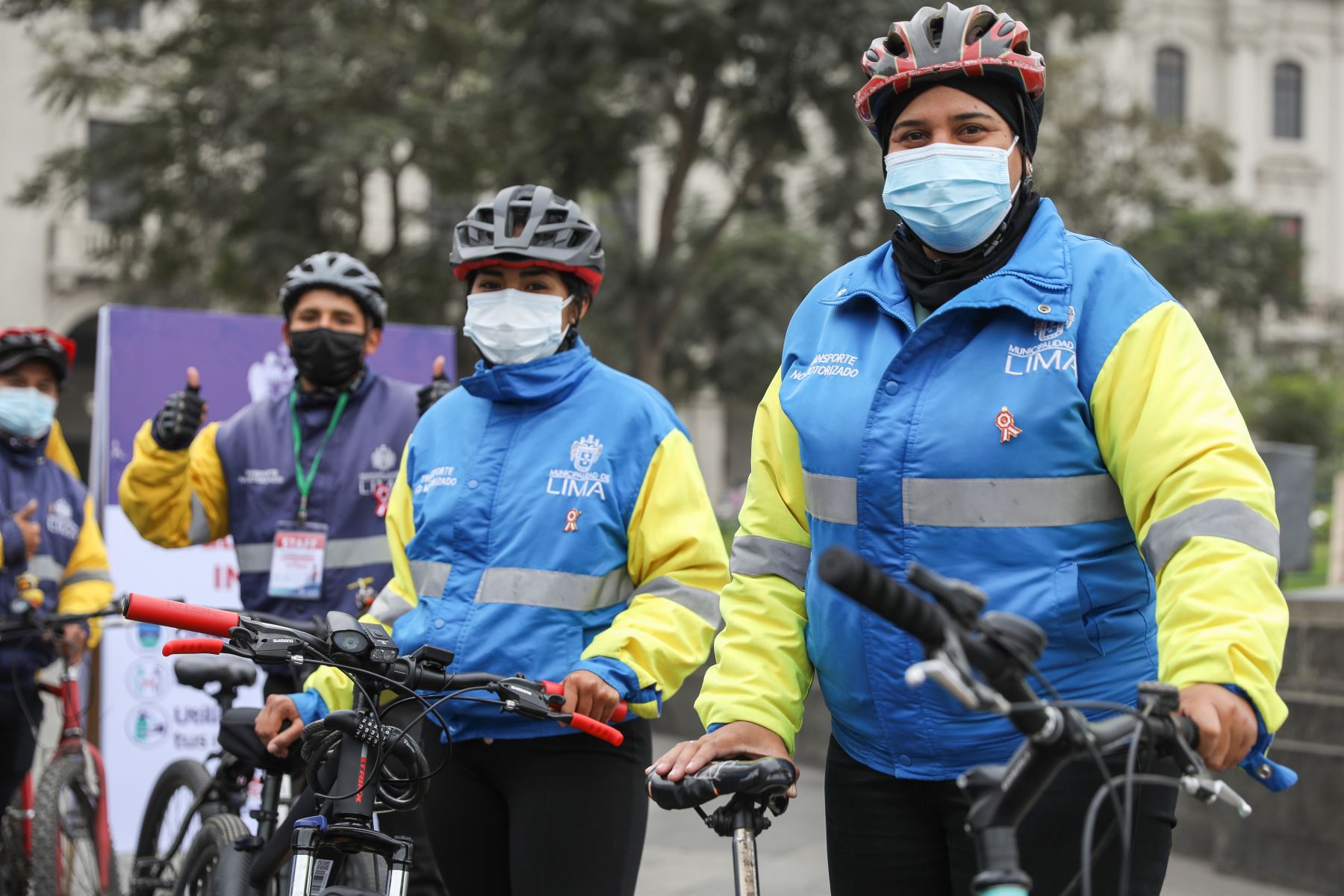 Municipalidad de Lima organiza bicicleteada "Pedaleando por el Bicentenario del Perú”. Esta actividad se realiza en simultáneo en varias ciudades del país e incluye un recorrido ciclístico de 25 km en cada lugar. Foto: ANDINA/Municipalidad de Lima
