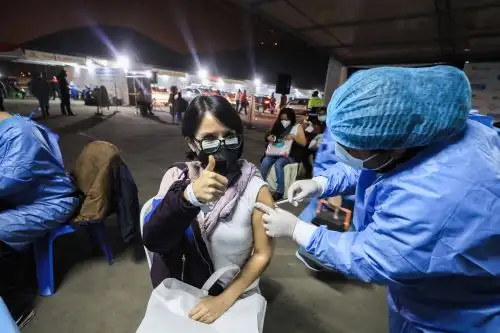 En el cuarto vacunatón se aplicarán dos tipos de vacunas que son las que dispone el Ministerio de Salud: Sinopharm y Pfizer. Foto: ANDINA/Difusión