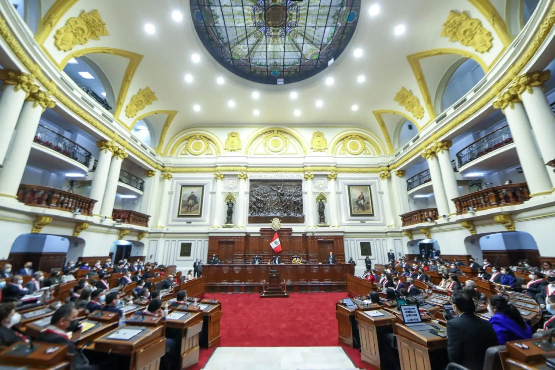 Los integrantes de la Mesa Directiva de la Junta Preparatoria acordó, por mayoría, no admitir la participación de la lista 3 en el proceso de elección de la Mesa Directiva para el periodo anual de sesiones 2021 - 2022.