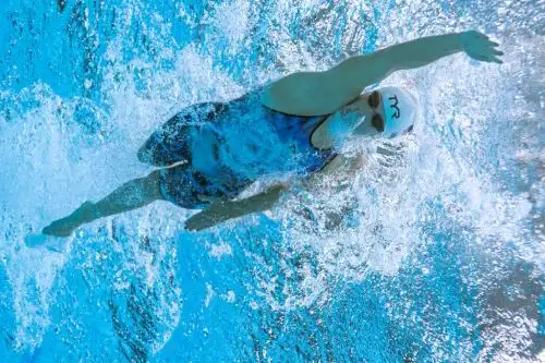 Ledecky no pudo hacer historia en los 400 m libre