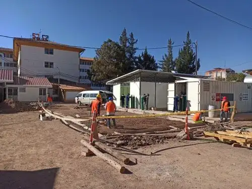Inician trabajos para la instalación de tercera planta de oxígeno medicinal en Hospital Regional de Cusco ante una eventual tercera ola de la enfermedad. ANDINA/Difusión