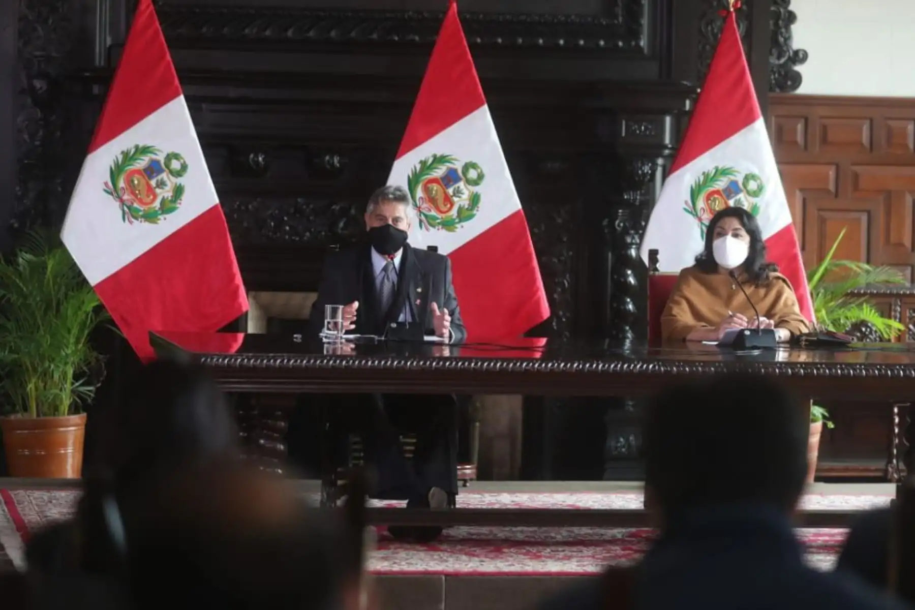 Presidente de la República, Francisco Sagasti. Foto:ANDINA/Prensa Presidencia