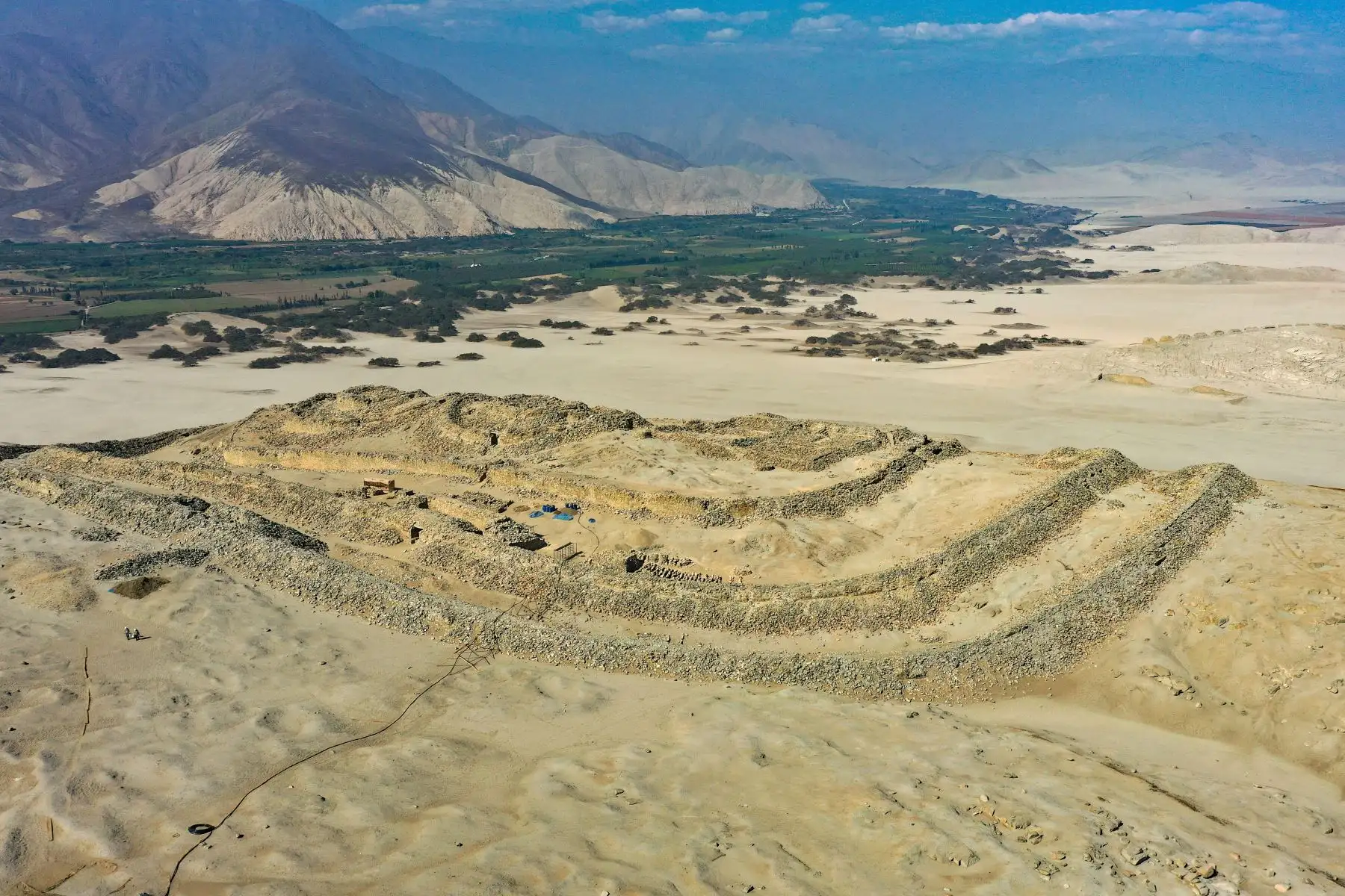 La decisión de la Unesco de incluir a Chankillo en su Lista de Patrimonio Mundial potenciará el turismo en la provincia de Casma, en Áncash. AFP