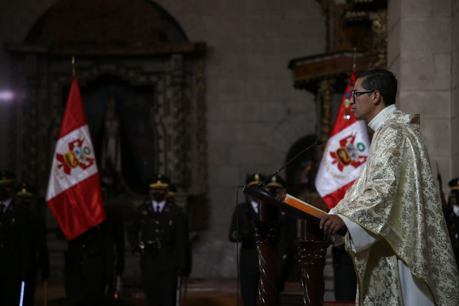 Cajamarca inicia actos por el Bicentenario de la Independencia con misa solemne y Te Deum