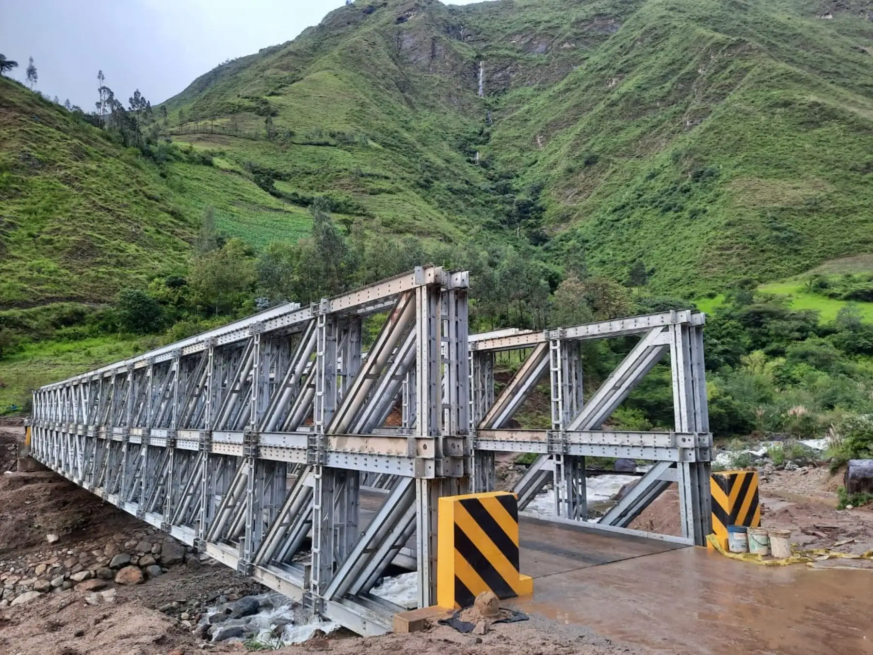 Piura : MTC instaló 12 puentes modulares como parte de la Reconstrucción con Cambios