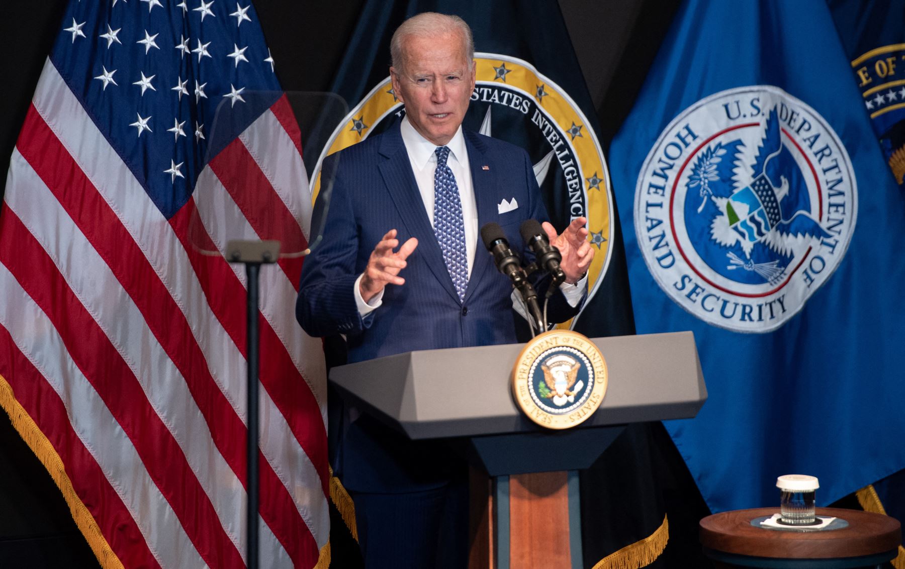 Biden expresó además su preocupación por el aumento de los ciberataques. Foto: AFP