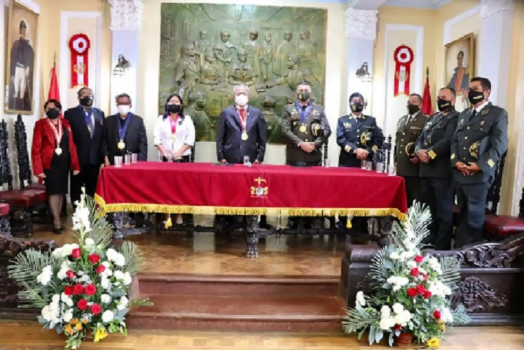 Acto se llevó a cabo en la Sala Consistorial Miguel Oneto García de la comuna local.