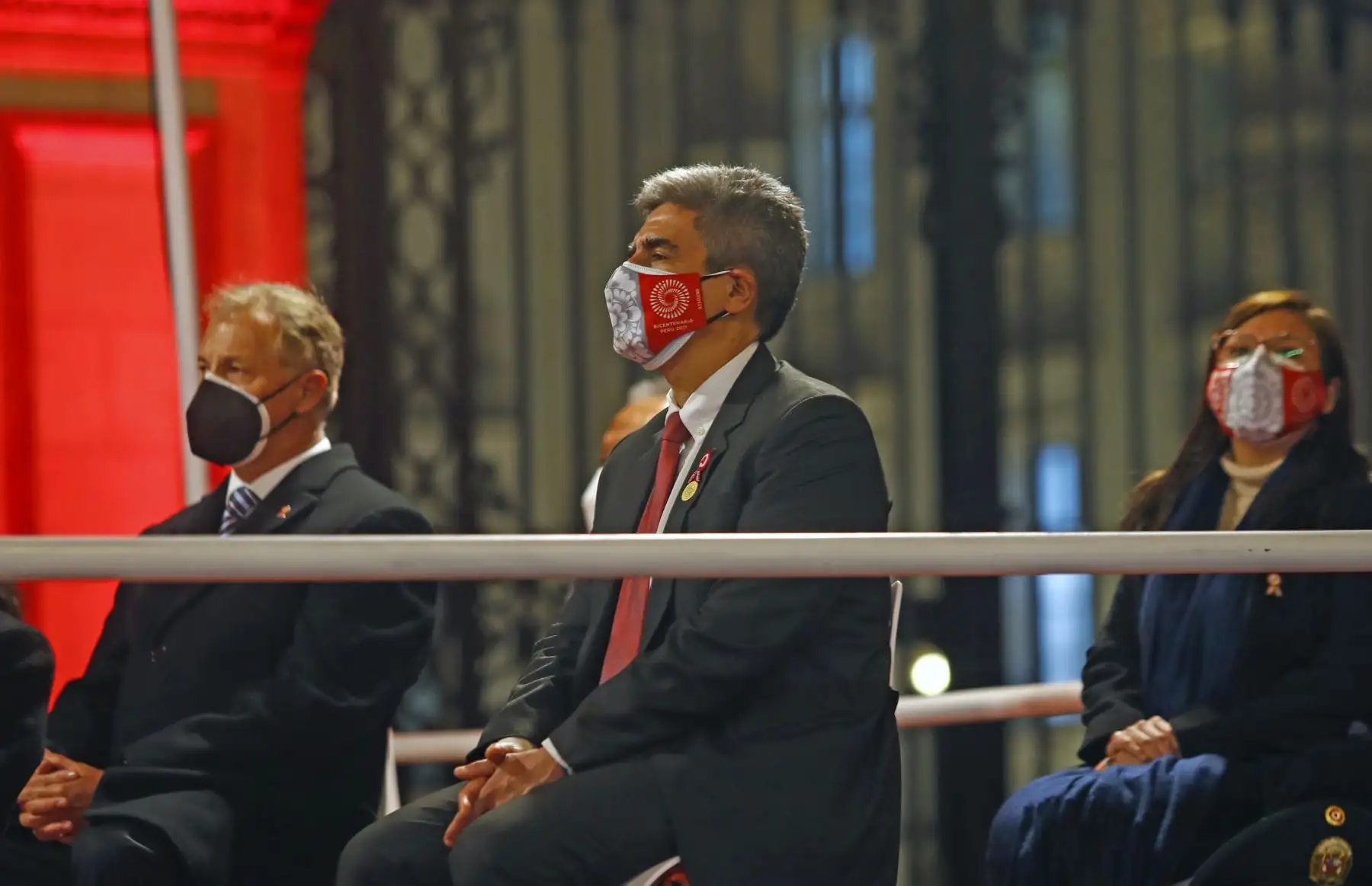 El presidente del Perú , Francisco Sagasti , lidera la ceremonia Unidos por el Bicentenario: 200 años de Independencia.
Foto: ANDINA/Prensa Presidencia