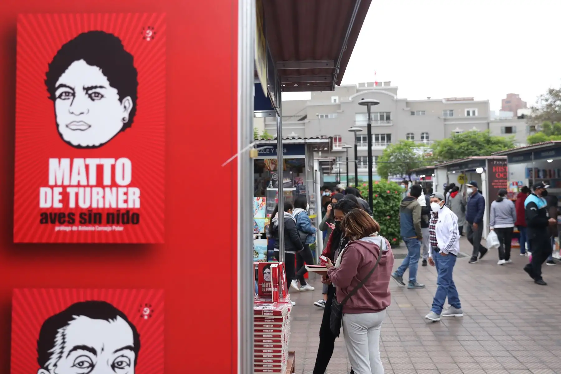 Municipalidad de Miraflores impulsa la “Feria del Libro”, una buena alternativa para  los días feriados de Fiestas Patrias. Foto: ANDINA/Carla Patiño