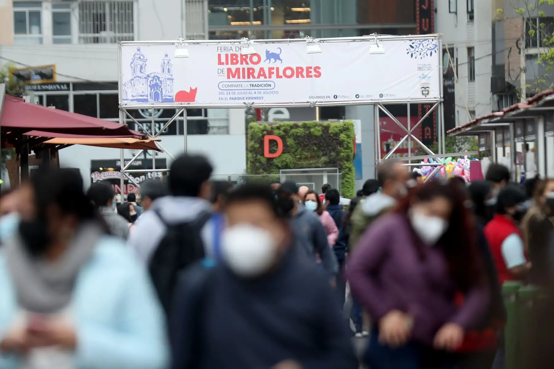 Municipalidad de Miraflores impulsa la “Feria del Libro”, una buena alternativa para  los días feriados de Fiestas Patrias. Foto: ANDINA/Carla Patiño
