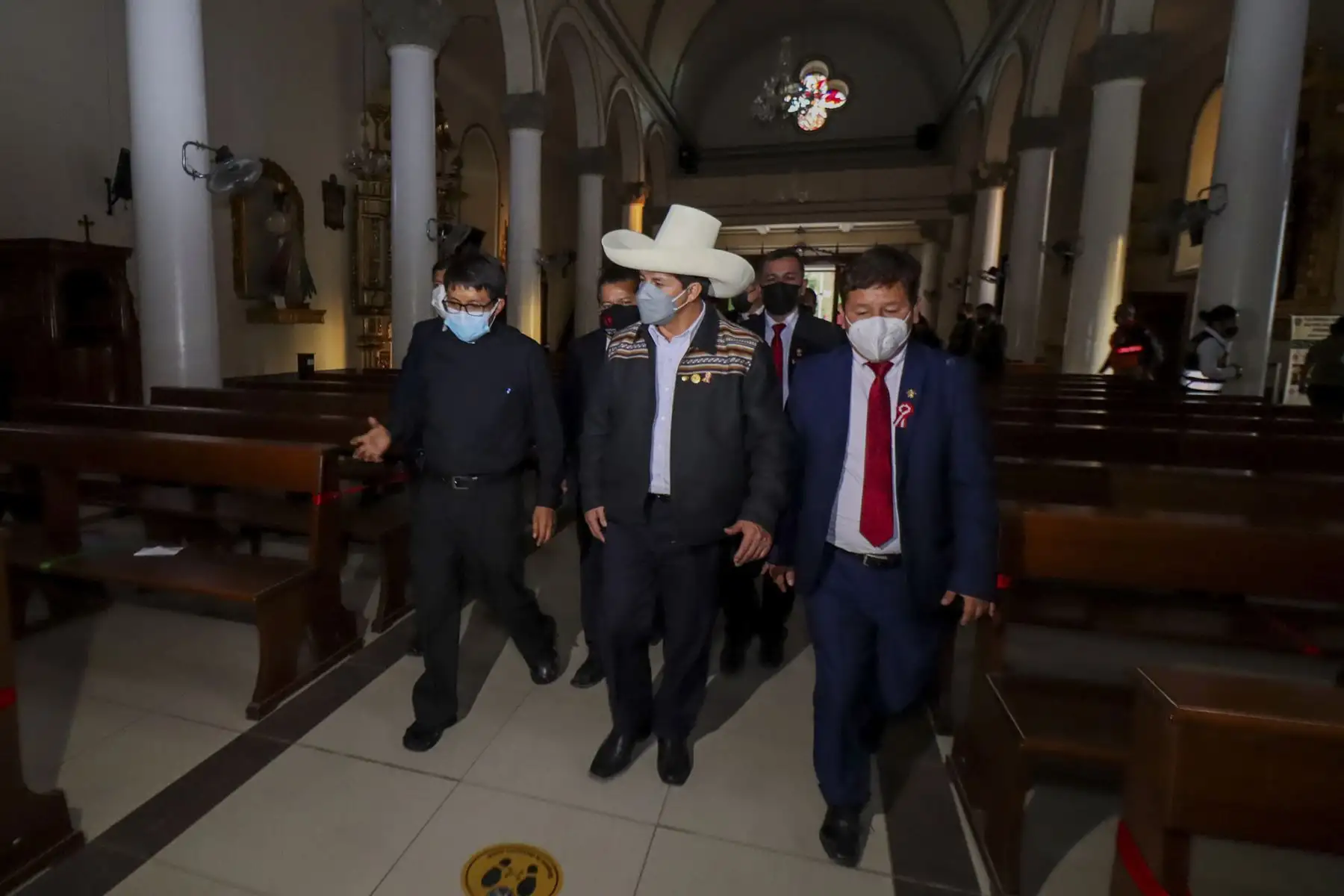 Presidente Pedro Castillo supervisa situación en Piura tras sismo de 6,1 grados. Foto: Presidencia