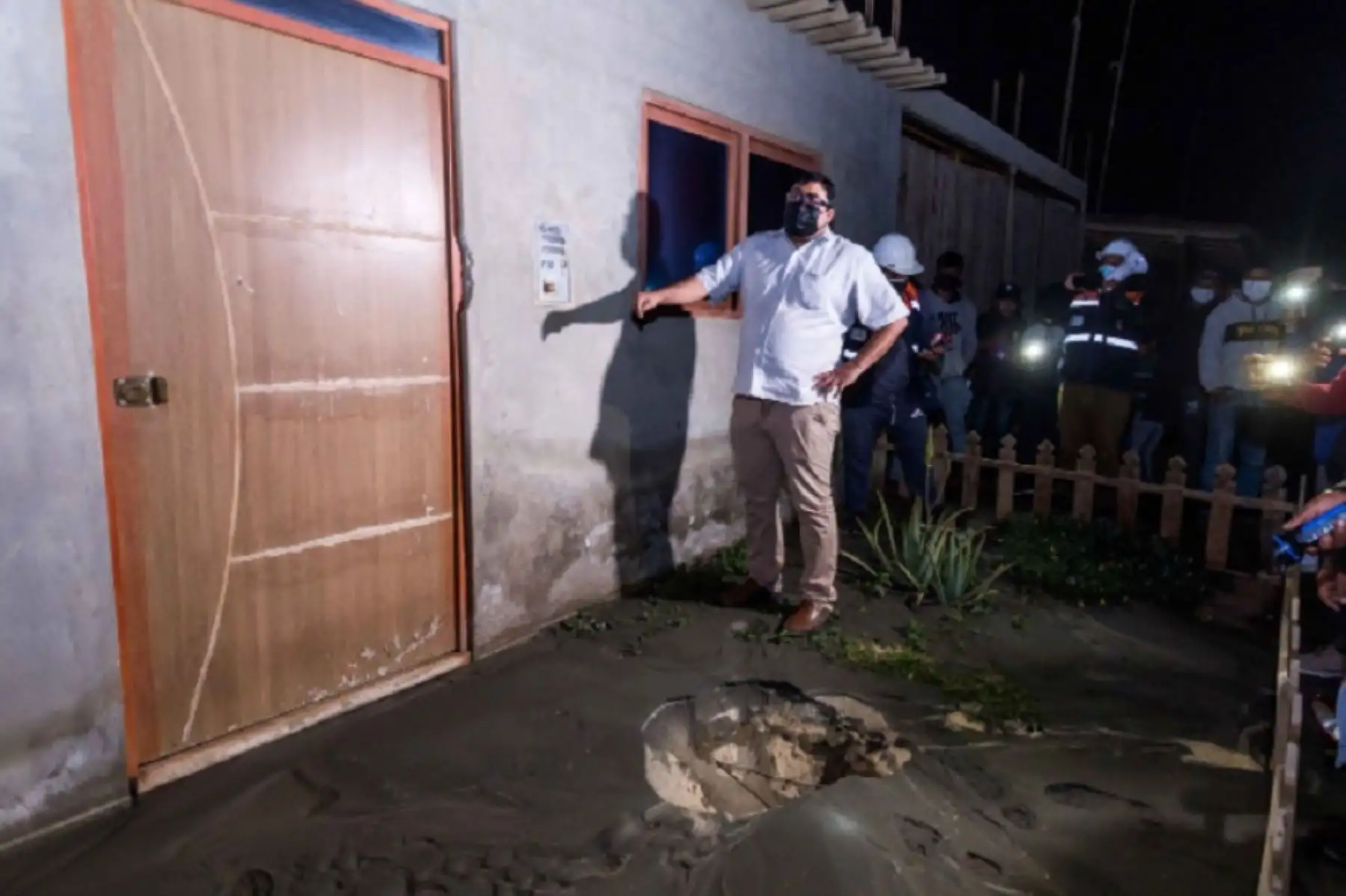 En el distrito de Paita se reportaron 250 casas afectadas, siendo el pueblo joven La Merced el más afectado, dado que allí hay más viviendas inhabitables. Foto: Tatiana Gutiérrez.