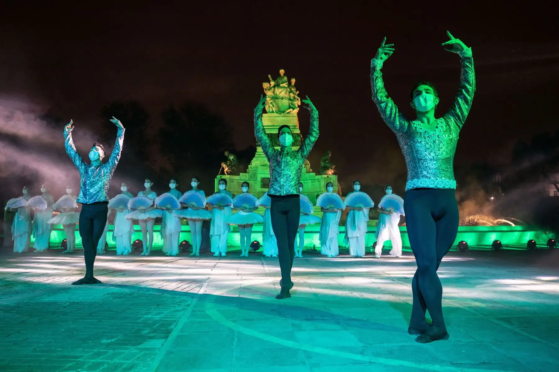 Municipalidad de Lima presentó la renovada Fuente China, la cual tiene 100 años de antigüedad, en el Parque de la Exposición.
Foto: MML