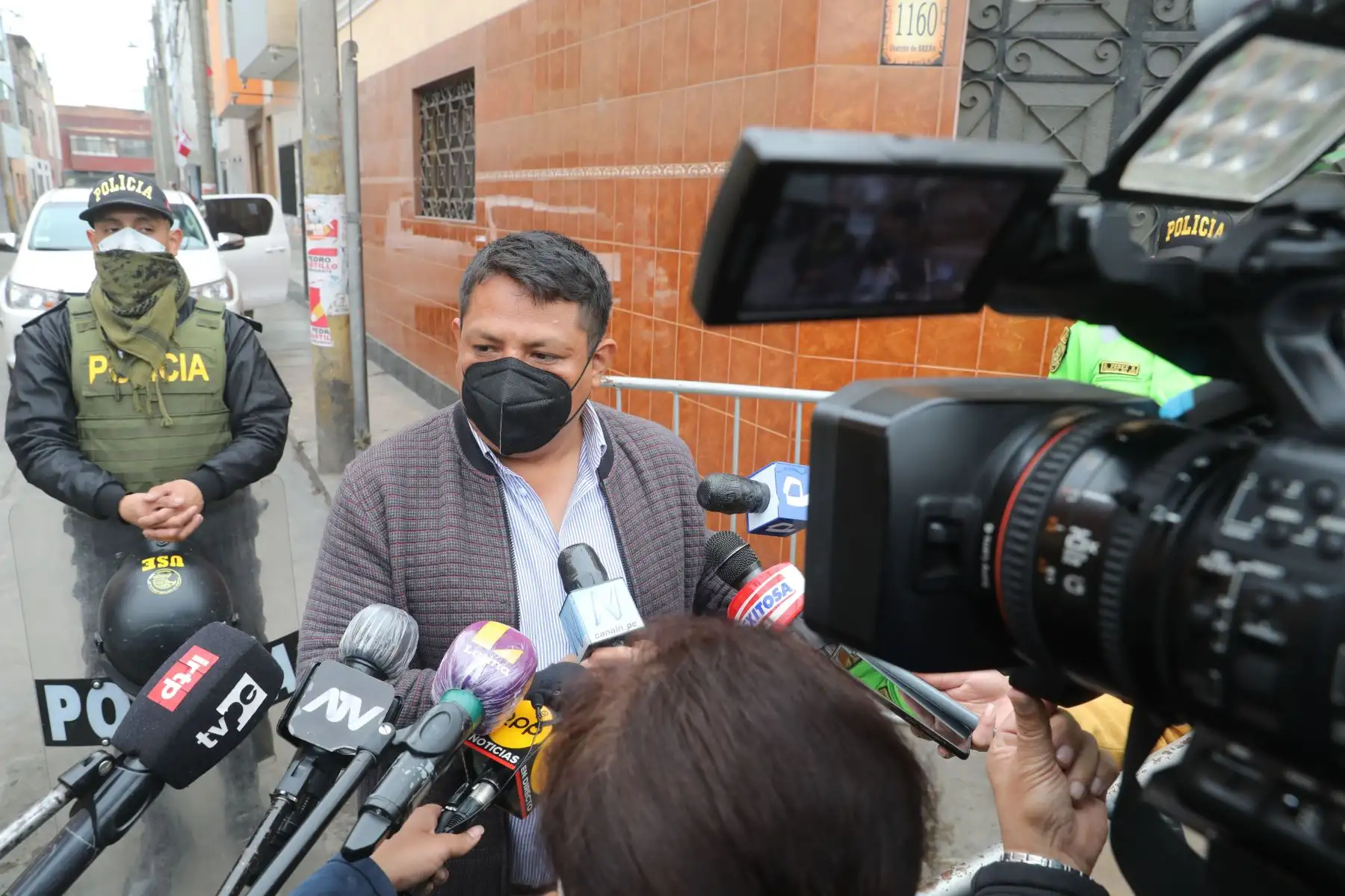 Richard Rojas, nuevo embajador peruano en Venezuela. Foto: ANDINA/Andrés Valle.