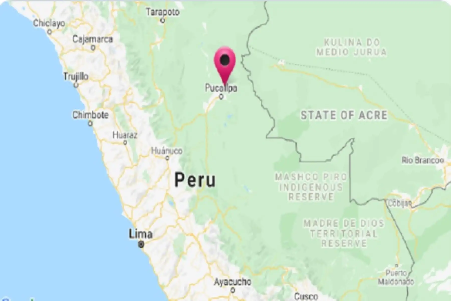 Este es el sétimo sismo que se produce en el país en lo que va del día.