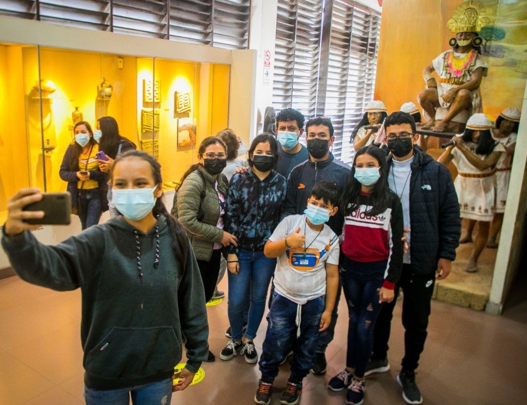 El turismo se reactiva en La Libertad. Más de 1,300 personas visitaron el museo de sitio del complejo arqueológico Chan Chan, ubicado en Trujillo, el primer domingo de agosto. ​ANDINA/Difusión