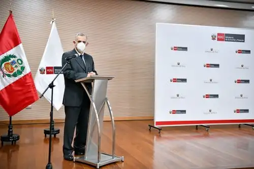 Ministro de Economía y Finanzas, Pedro Francke. Foto: Cortesía.