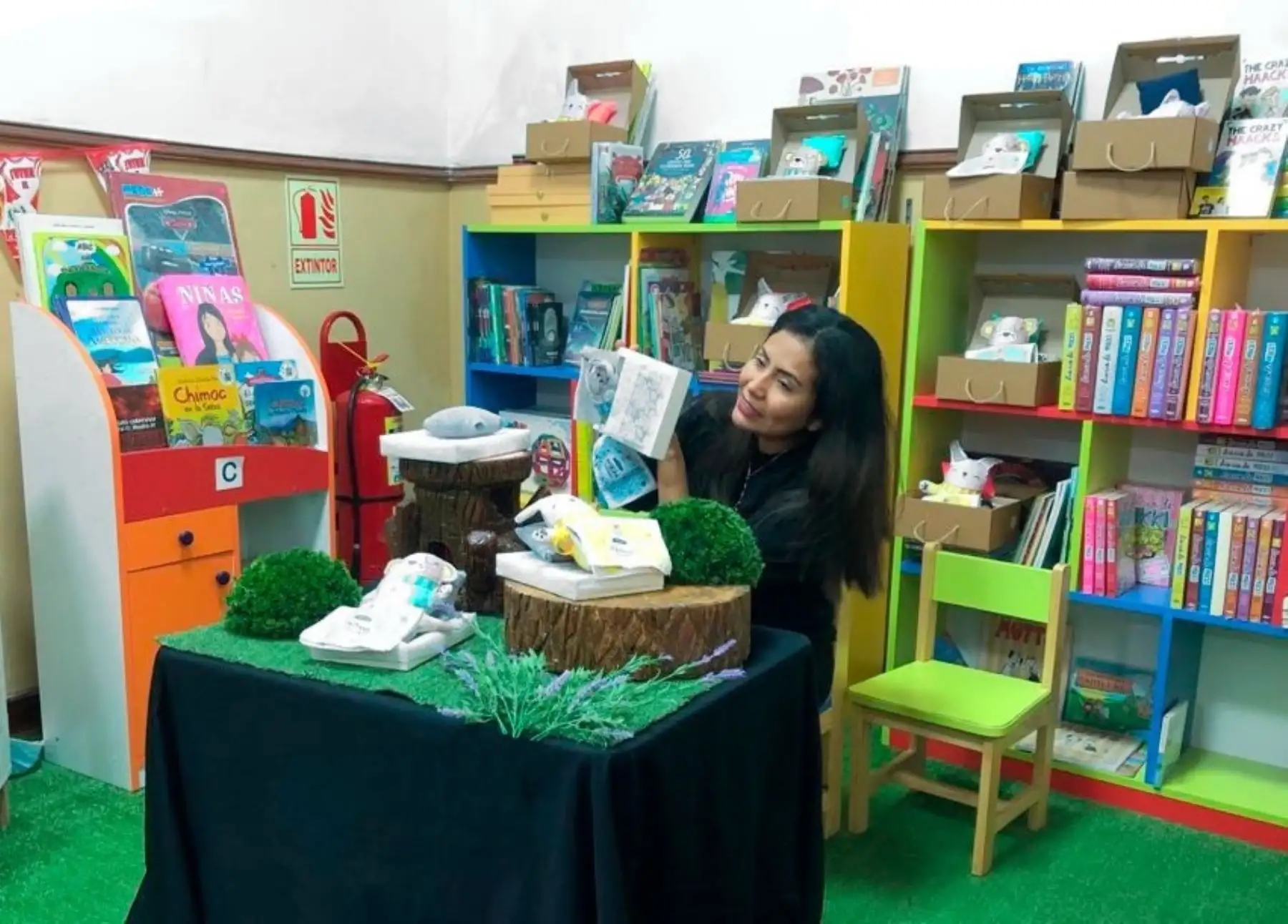 Los dormilibros llevan pequeños cuentos para niños menores de tres años.