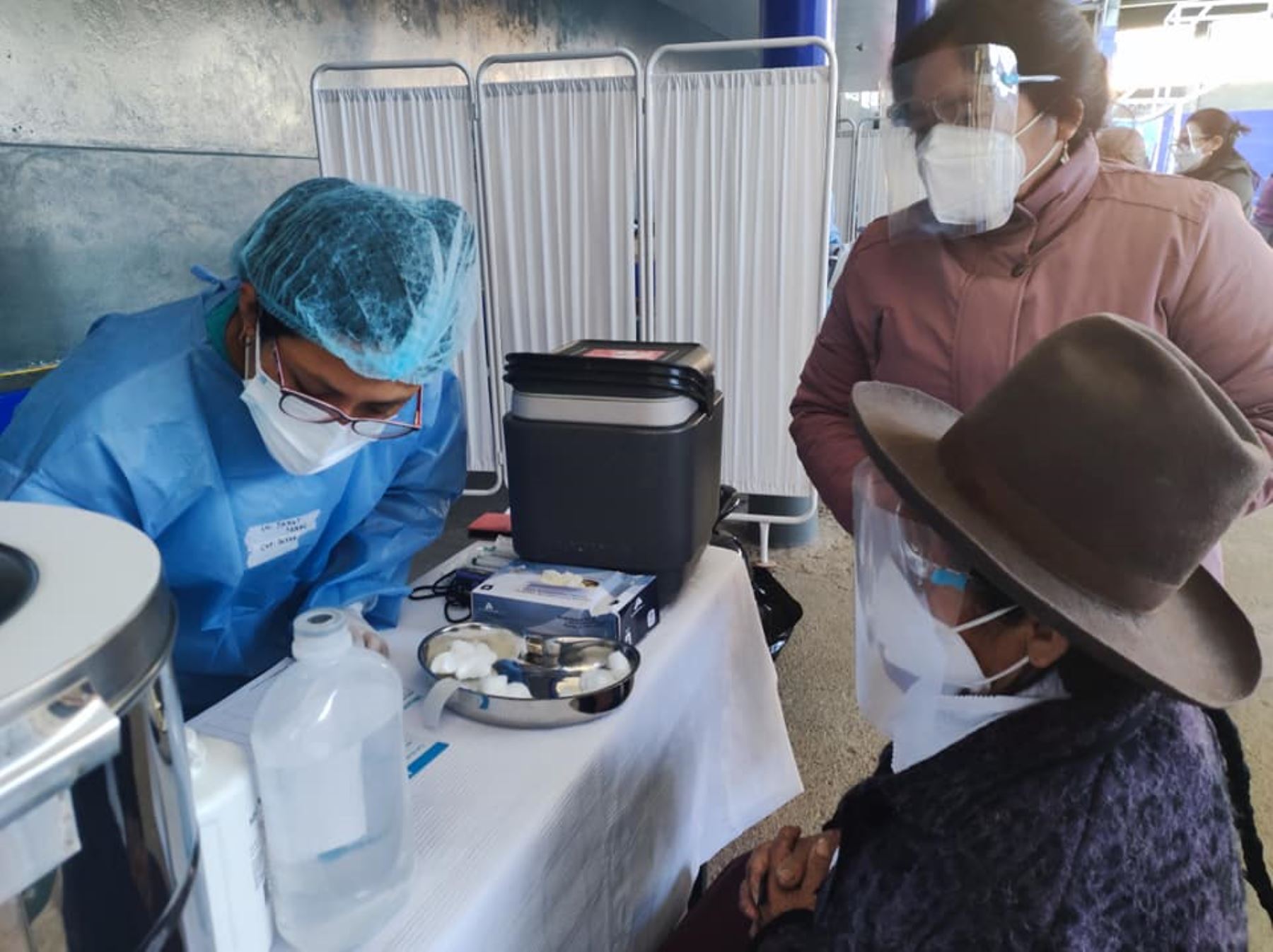 Más de 83,000 pobladores de comunidades campesinas de Áncash ya han recibido la vacuna contra la covid-19. ANDINA/Difusión
