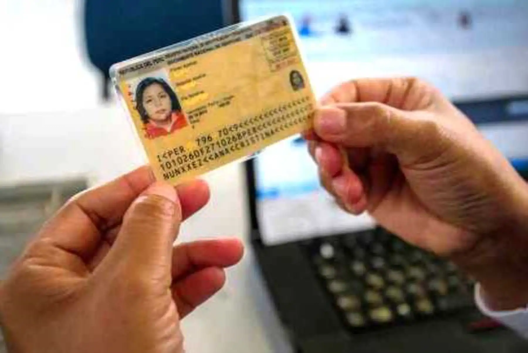 DNI amarillo para menores de edad. Foto: ANDINA/difusión.