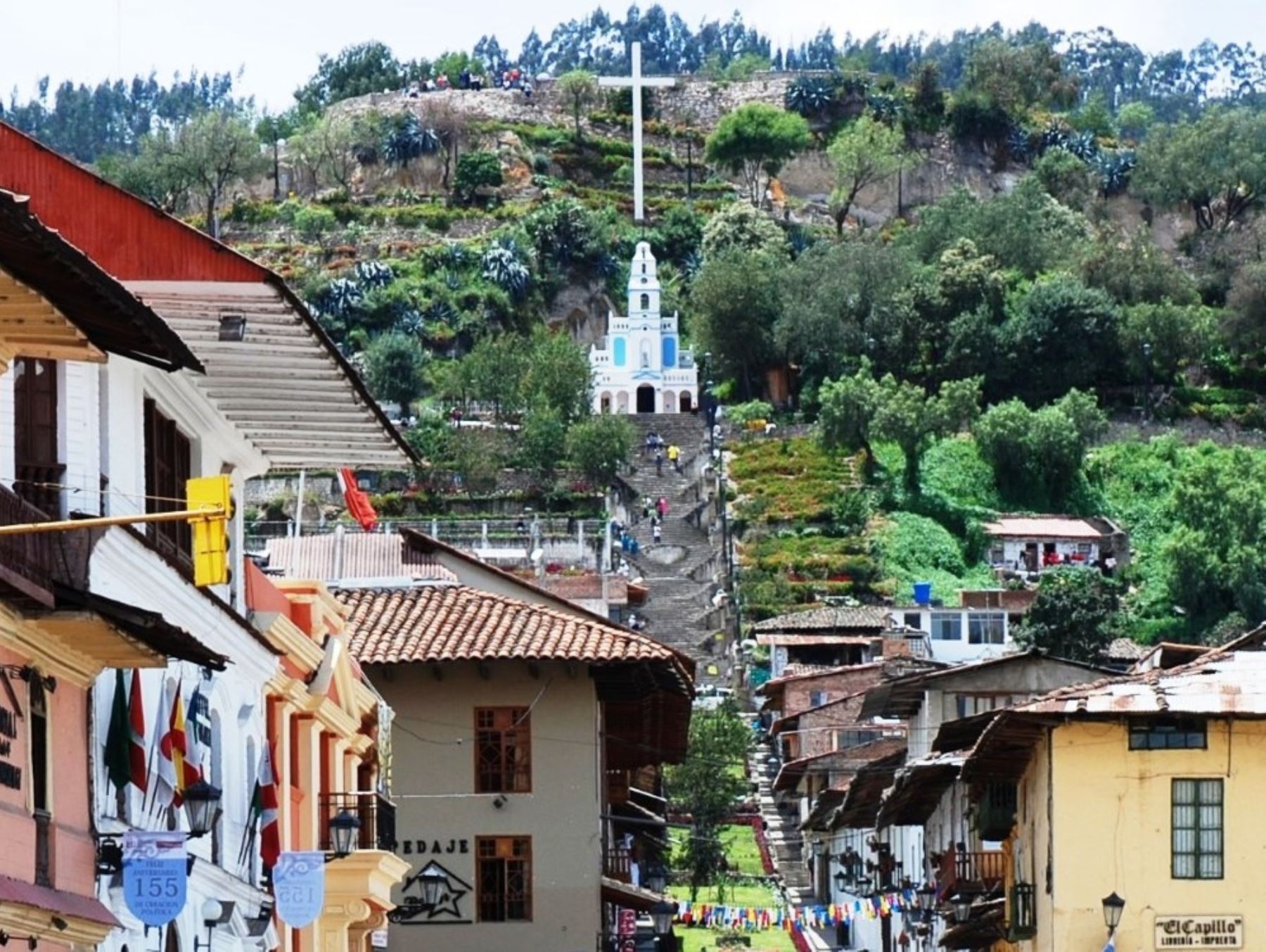 Cajamarca inicia investigación arqueológica en la emblemática colina Santa Apolonia, ubicada cerca del centro de esta ciudad. ANDINA/Difusión