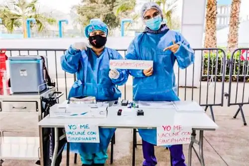 Covid-19: Profesionales de la salud dan testimonio de la eficacia de la vacuna Sinopharm