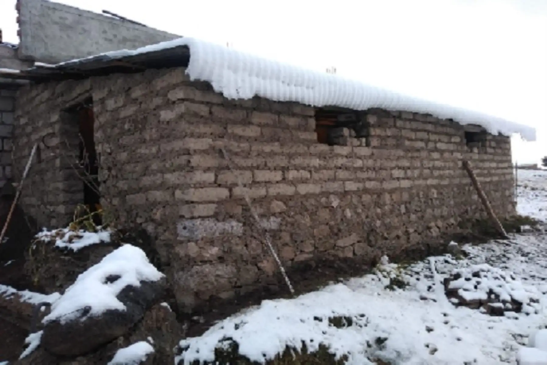 La sierra de 16 regiones en alerta desde hoy por caída de nieve, granizo y fuertes lluvias, evento climático durará hasta el miércoles 6 de setiembre, pronosticó el Senamhi . ANDINA/Archivo