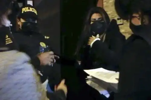 Hay ocho detenidos, entre ellos la alcaldesa Nina Garnica ANDINA/Difusión