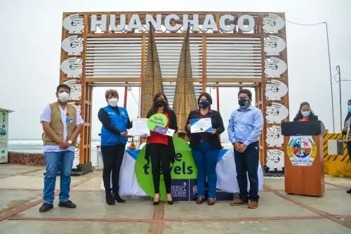 El sello Safe Travels impulsa la recuperación del sector turismo en Huanchaco. Foto: Vanessa Graos