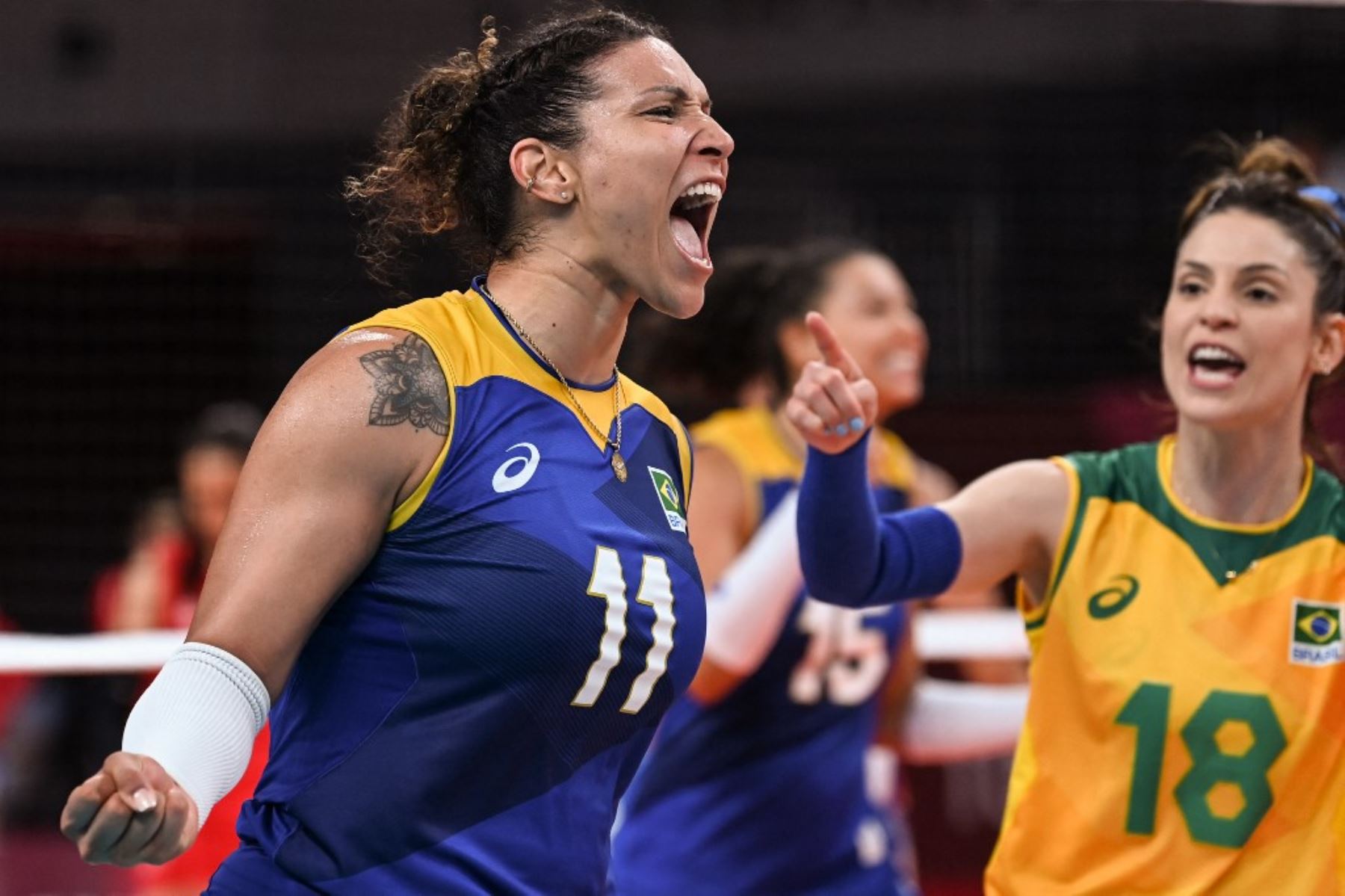 Tandara Caixeta tuvo que abandona el equipo brasileño d voleibol por arrojar positivo en los controles antidopaje