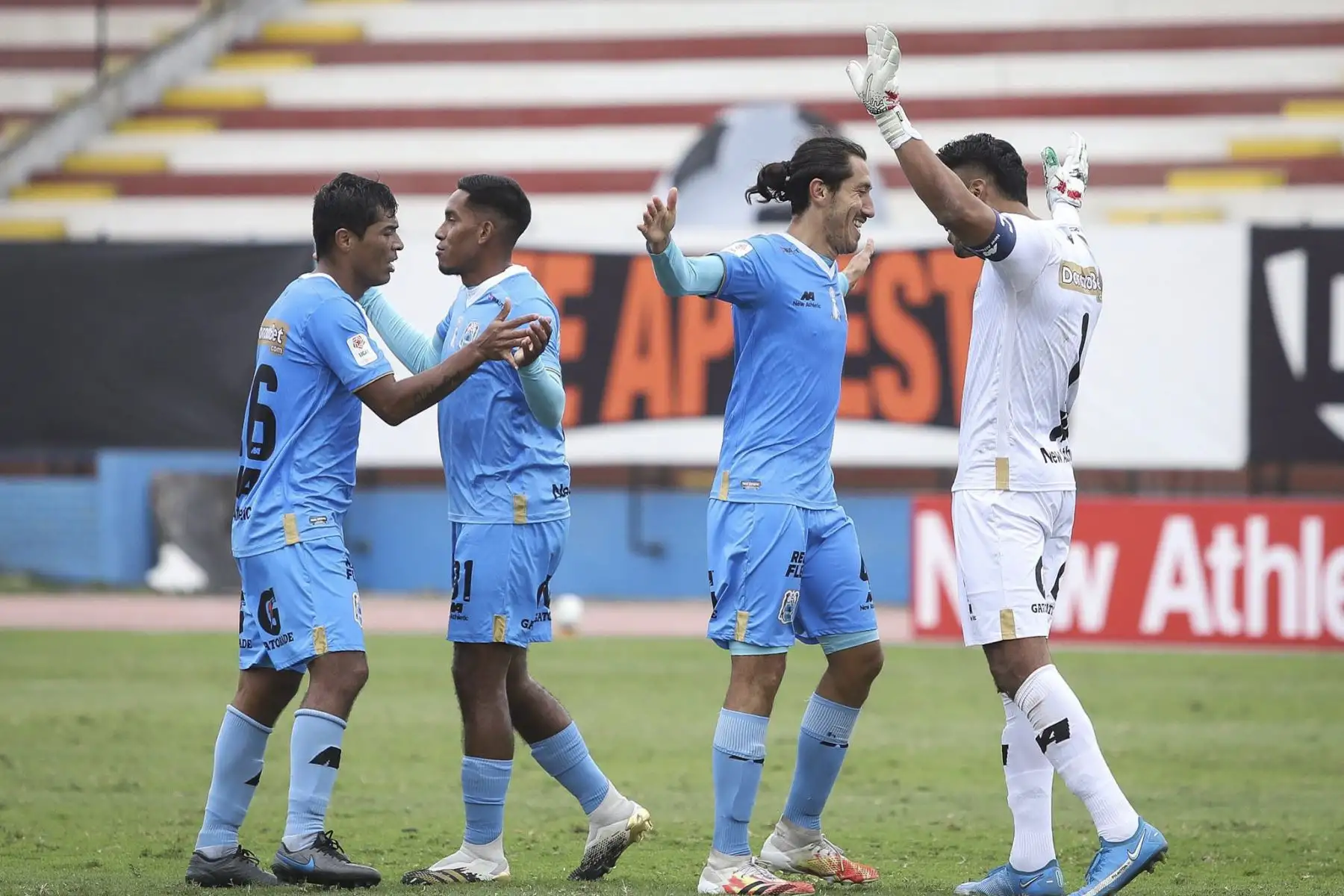 Binacional ganó 1-0 a UTC, Carlos Uribe marcó el gol del triunfo, el atacante del cuadro juliaqueño anotó el único gol del encuentro en el tiempo extra del partido por la fecha 5 de la Fase 2. Foto: La Liga