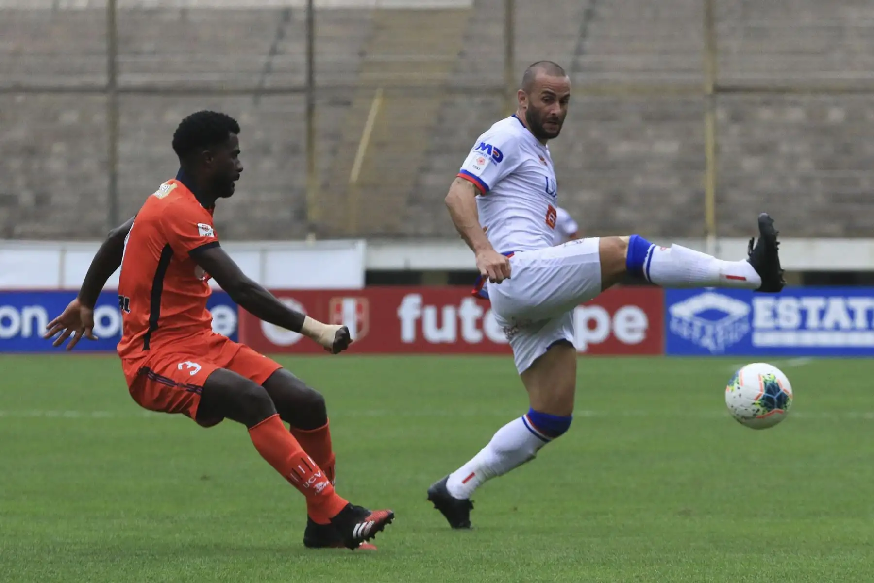 Universidad César Vallejo y Carlos A. Mannucci se enfrentan en el estadio Monumental de Ate en una nueva edición del clásico trujillano por la quinta jornada de la segunda fase en la Liga 1 del fútbol peruano. Foto: La Liga