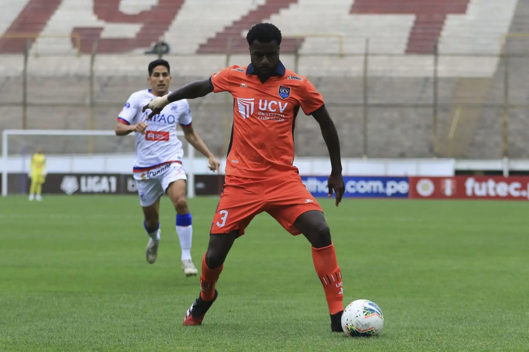 Universidad César Vallejo y Carlos A. Mannucci se enfrentan en el estadio Monumental de Ate en una nueva edición del clásico trujillano por la quinta jornada de la segunda fase en la Liga 1 del fútbol peruano. Foto: La Liga