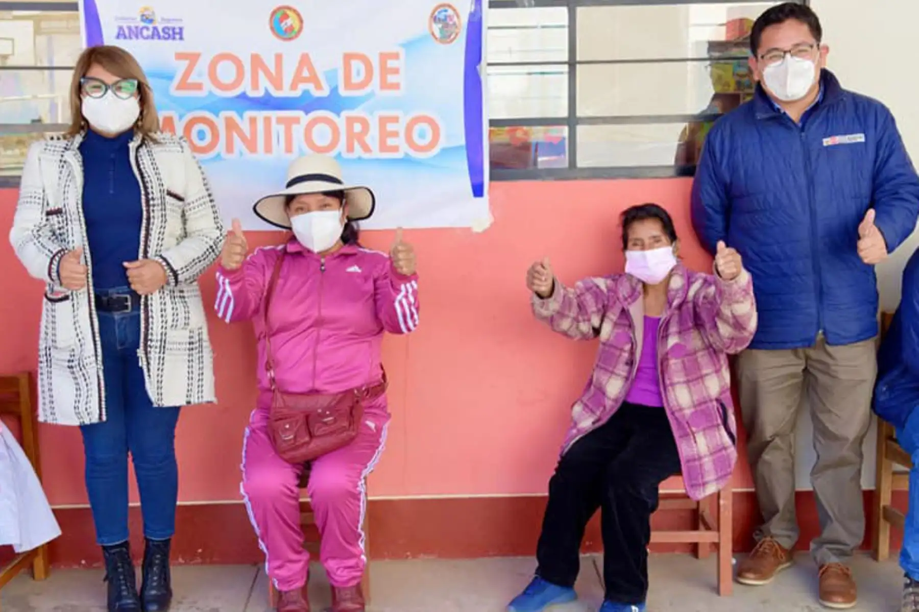 Desarrollo de la Vacunatón contra la COVID-19 en Áncash. 

Foto: ANDINA/Difusión