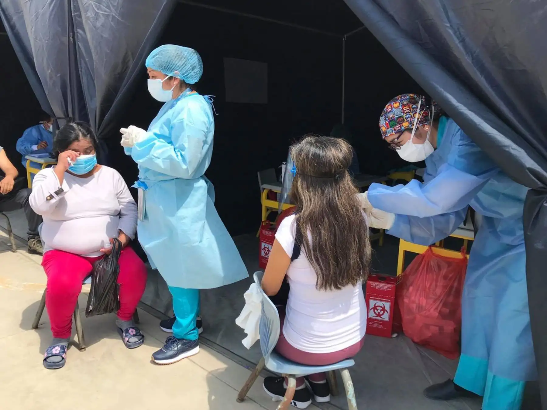 Lambayeque reporta el primer caso de la variante delta del covid-19 en el distrito de Pimentel. ANDINA/Difusión