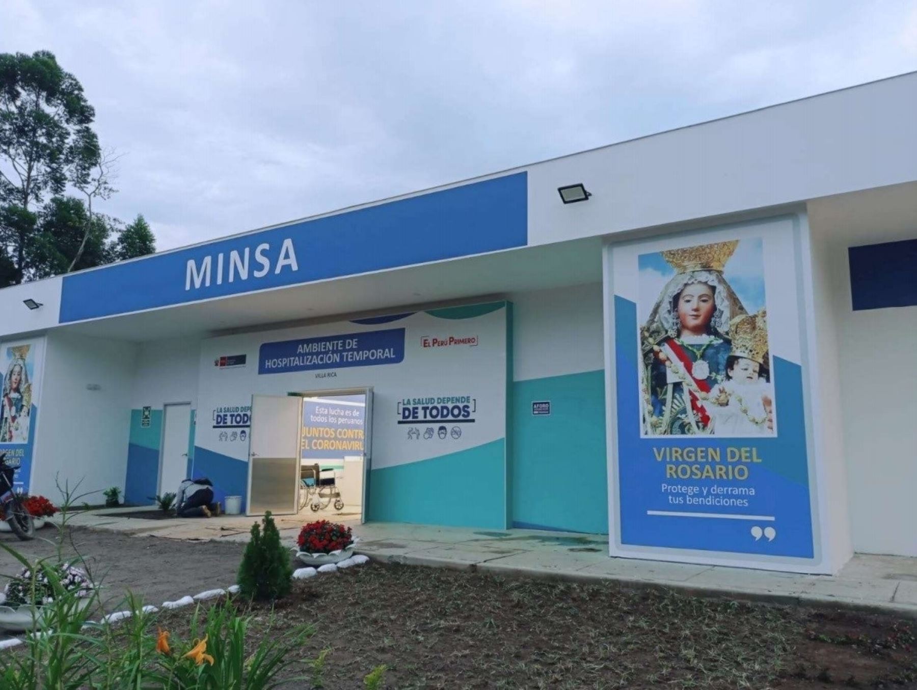 El Programa Nacional de Inversiones en Salud del Minsa instalará un nuevo centro de atención temporal para pacientes covid-19 en el distrito de Villa Rica, región Pasco.