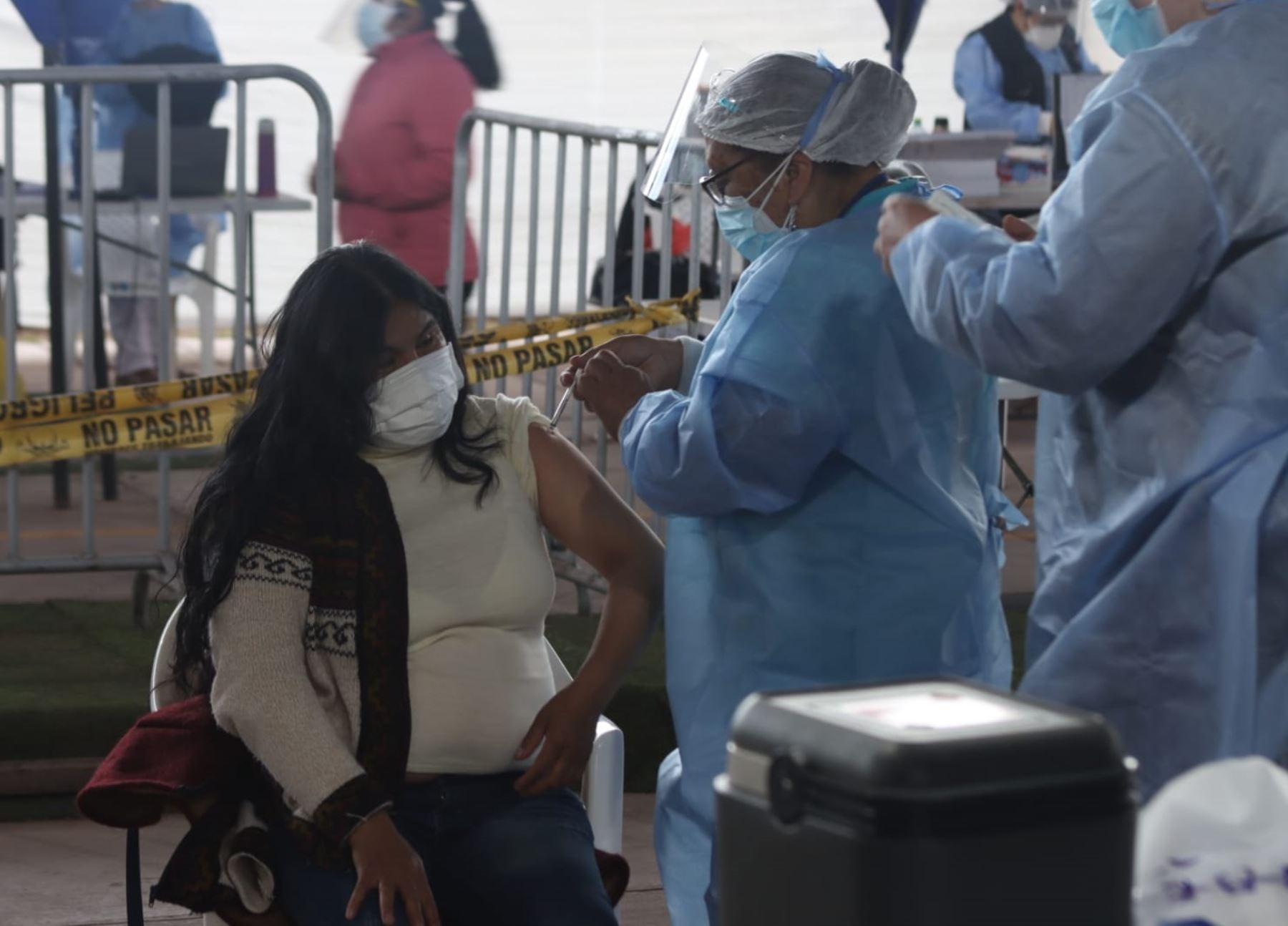 Cusco supera la meta del medio millón de personas vacunadas contra el covid-19. Foto: ANDINA/difusión.